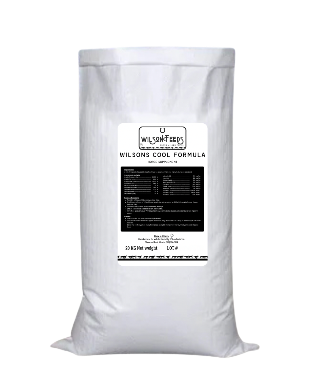 Wilson's Cool Formula - 20kg